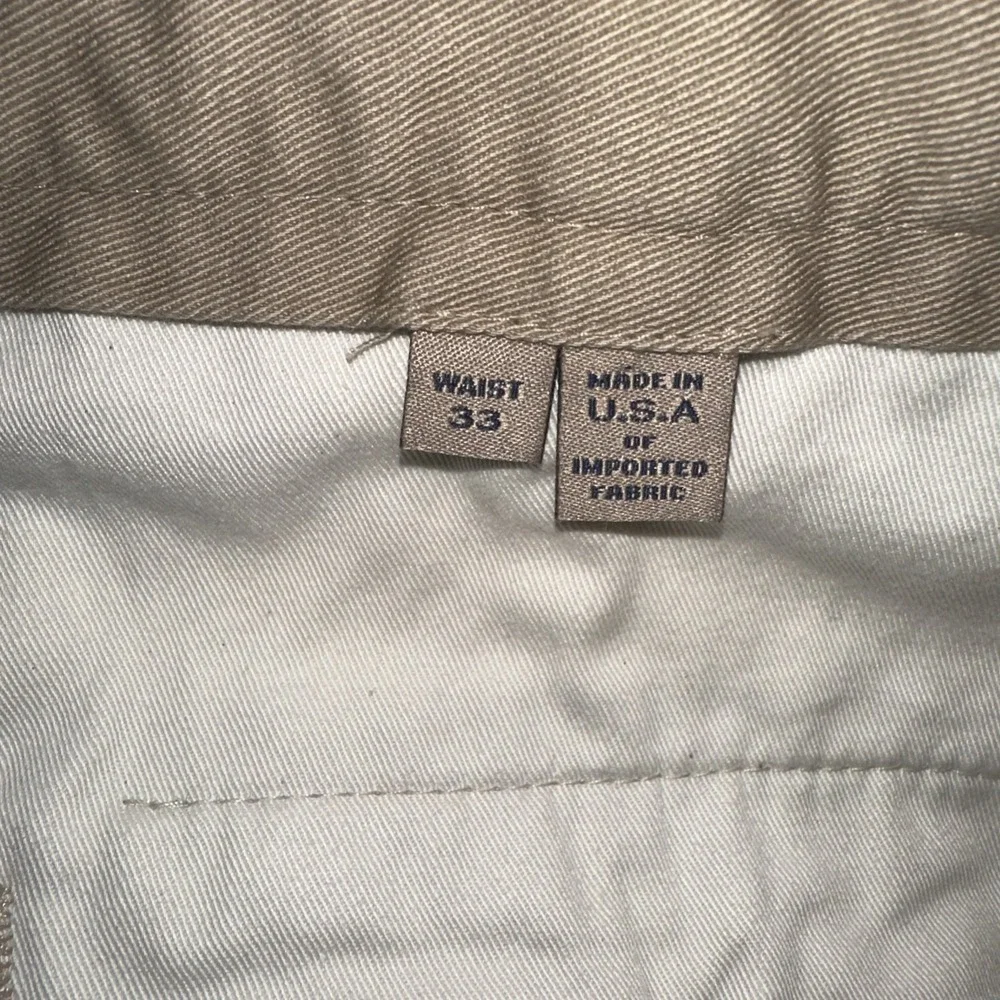 Bills Khakis Mens M2L Classic Fit Twill Pant Flannel Lined Hemmed W33 (33x34)